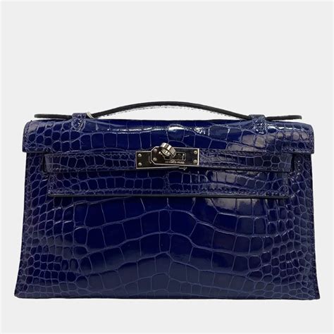 hermes kelly pochette crocodile price|Hermes red crocodile kelly bag.